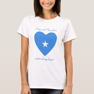 Somalia Flagga Swehoney T-Shirt