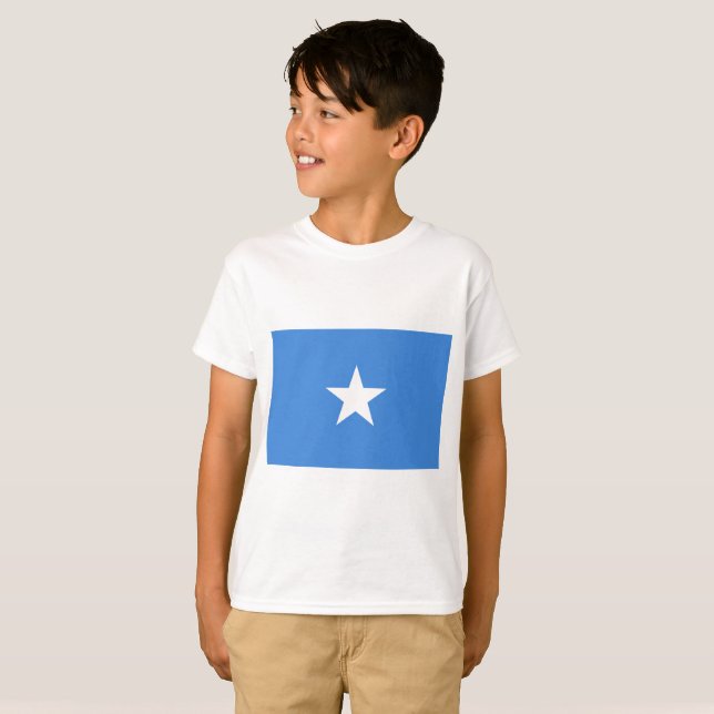 Somalia flagga tee (Hel framsida)