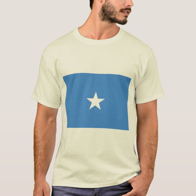 Somalia flagga tee (Framsida)