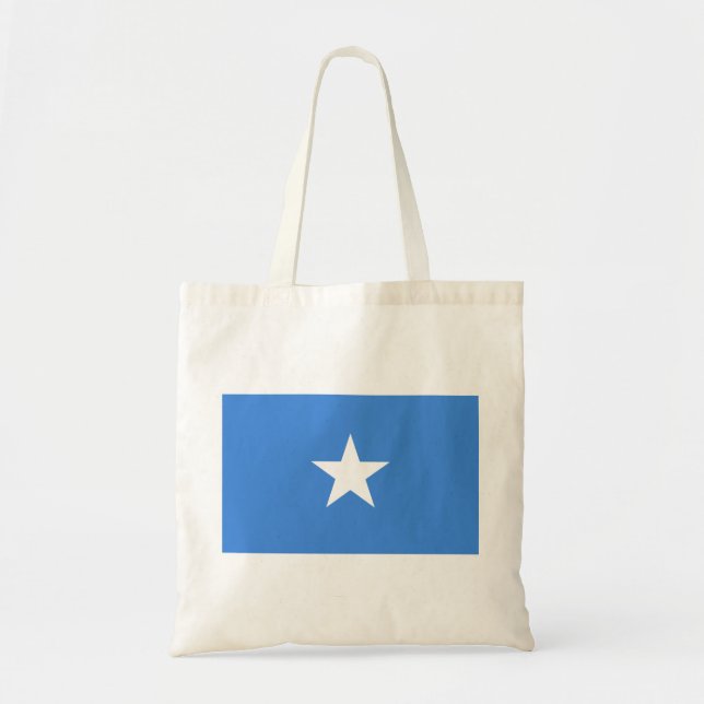 Somalia Flagga Tygkasse (Framsidan)