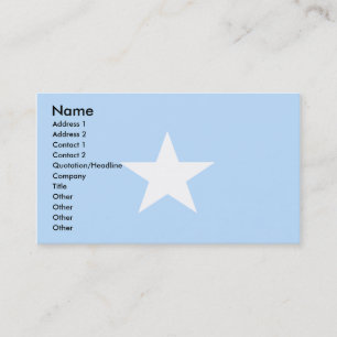 Somalia Flagga Visitkort