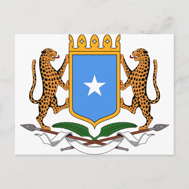 Somalia Jackar om Arm Vykort (Framsida)