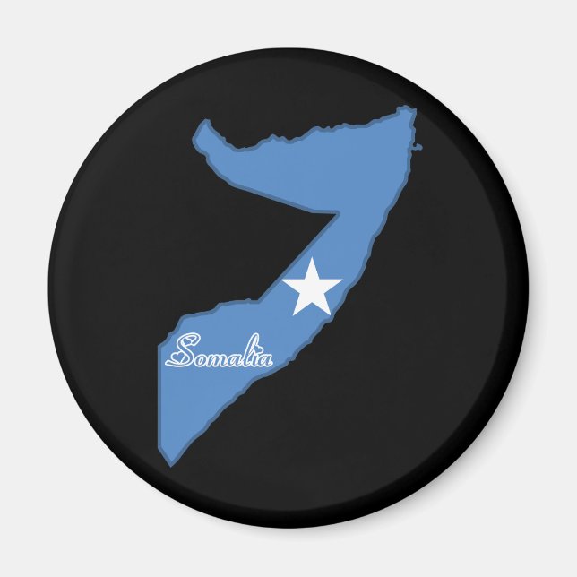 Somalia Magnet (Framsidan)