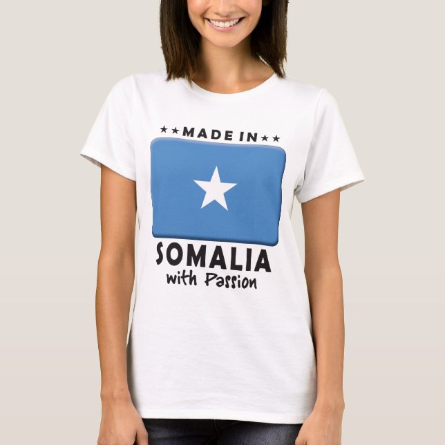 Somalia passion t-shirt (Framsida)
