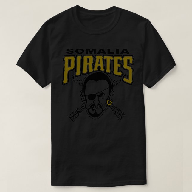 Somalia Pirater Pullover T Shirt (Design framsida)