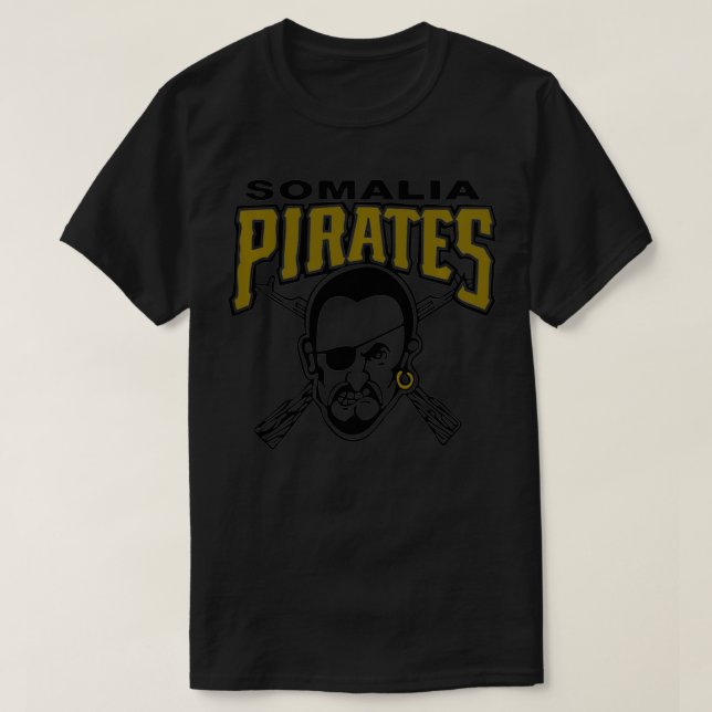 Somalia Pirates  T Shirt (Design framsida)