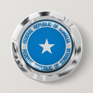 Somalia Round Emblem Knapp