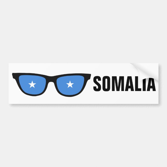 Somalia Shades anpassningsbar bildekal (Framsidan)