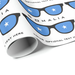 Somalia Shades anpassningsbar text och byte av fär Presentpapper
