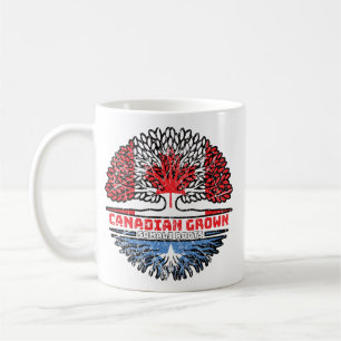 Somalia Somali Canadian Canada Träd Roots Flagga Kaffemugg