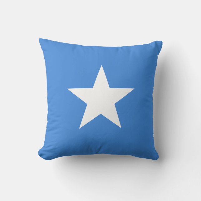 Somalia (Somalian) Flagga Kudde (Framsida)