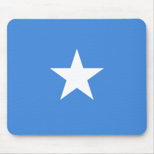 Somalia (Somalian) Flagga Musmatta