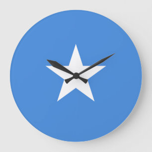 Somalia (Somalian) Flagga Stor Klocka