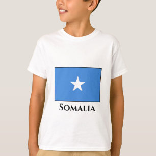 Somalia (Somalian) Flagga T Shirt