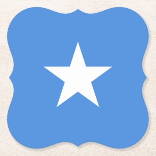 Somalia (Somalian) Flagga Underlägg Papper