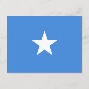 Somalia - Somaliska Flagga Vykort