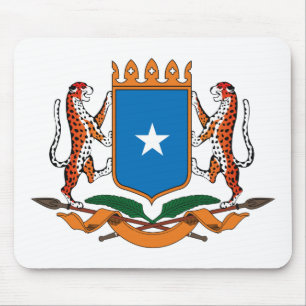 Somalia vapensköld Mousepad Musmatta