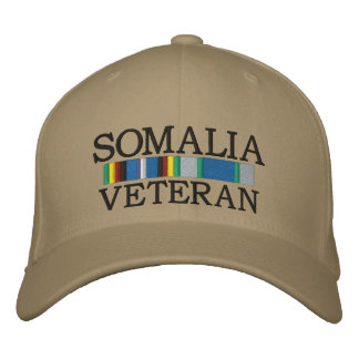 SOMALIA, VETERAN hat Broderad Keps
