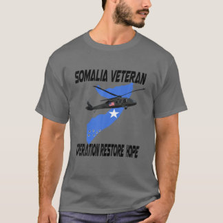 Somalia Veteran Operation Restore Hope (utan dig) T Shirt
