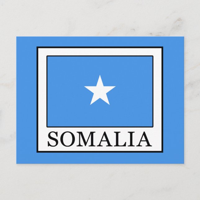 Somalia Vykort (Framsida)