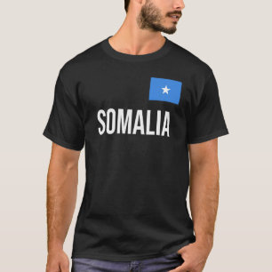Somalia Women Manar Kids Somalia Flagga Souvenir T Shirt