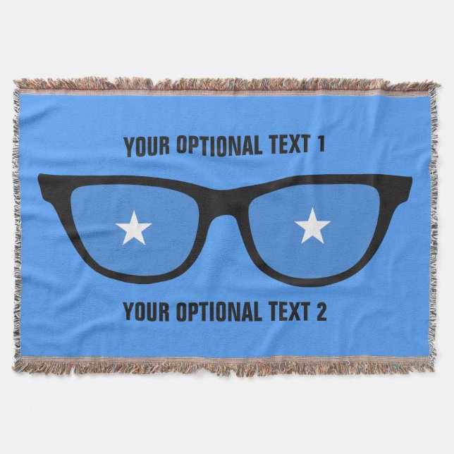 Somalias anpassningsbar Shades-filt Filt (Framsidan)