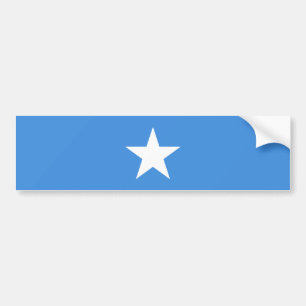 Somalias flagga bildekal