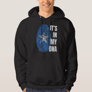 Somalias Flagga Dna Fingerprint Black History Måna Hoodie