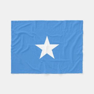 Somalias flagga fleecefilt