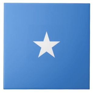 Somalias flagga kakelplatta