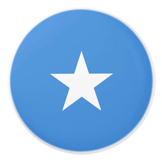 Somalias flagga knopp (Framsidan)
