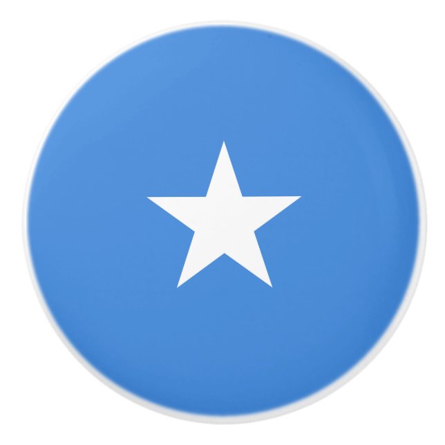 Somalias flagga knopp (Framsidan)
