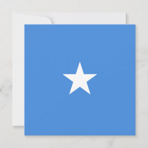 Somalias flagga kort