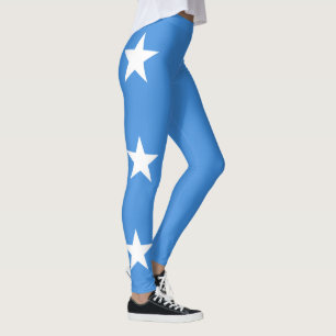 Somalias flagga leggings