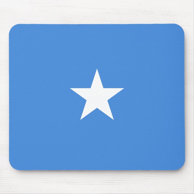 Somalias flagga musmatta (Framsidan)