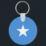 Somalias flagga nyckelring<br><div class="desc">Patriotisk flagga av Somalia.</div>