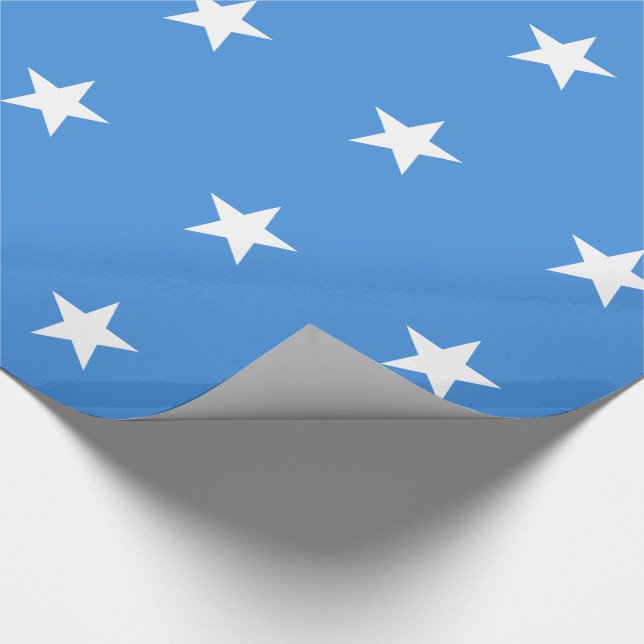 Somalias flagga presentpapper (Hörn)