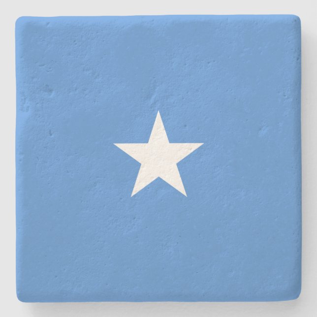 Somalias flagga stenunderlägg (Framsidan)
