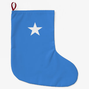 Somalias flagga stor julstrumpa