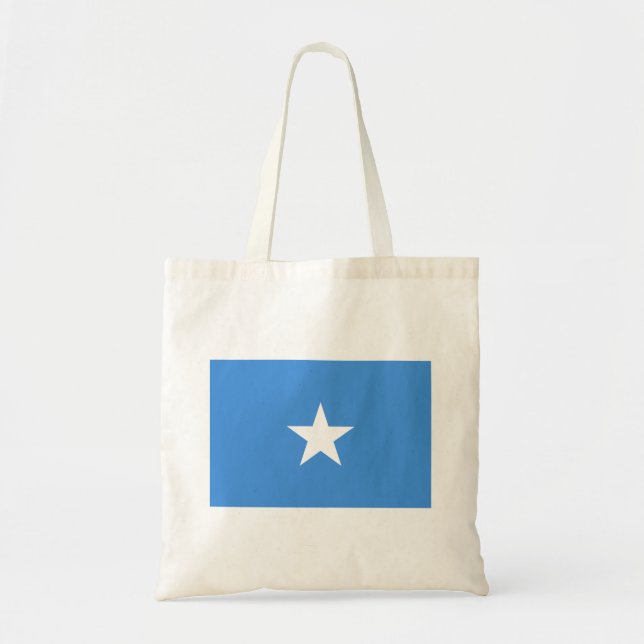 Somalias flagga tygkasse (Framsidan)