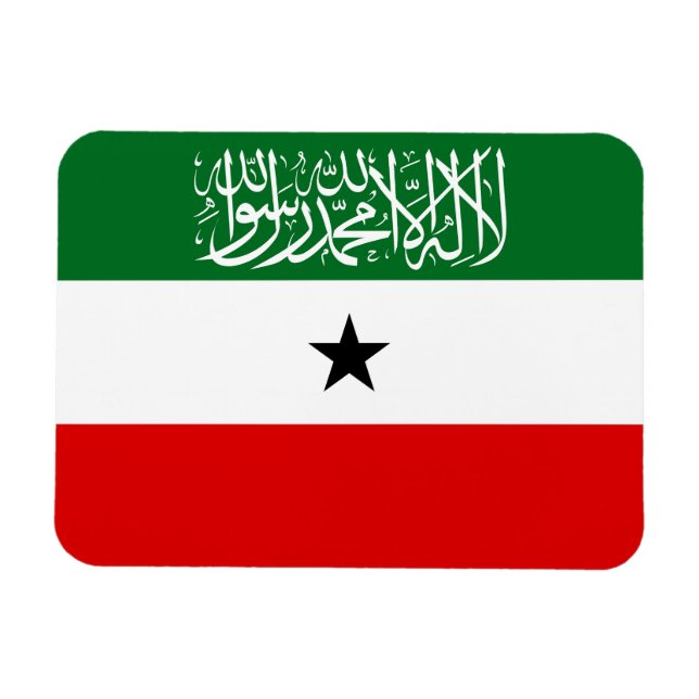 Somaliland Flag Magnet (Horisontell)