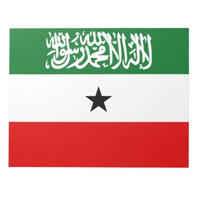 Somaliland Flagga Anteckningsblock (Framsida)