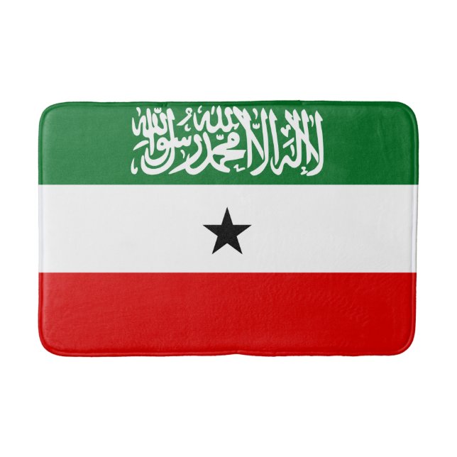 Somaliland Flagga Badrumsmatta (Framsidan)