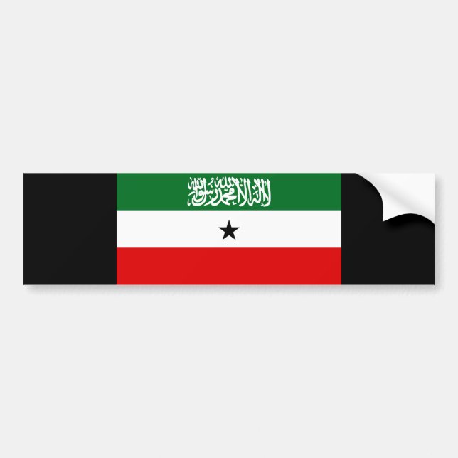 Somaliland Flagga Bildekal (Framsidan)