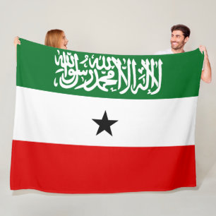 Somaliland Flagga Fleecefilt