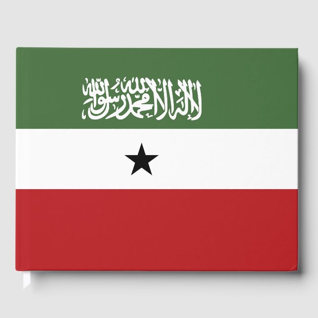 Somaliland flagga gästböcker (Framsida)