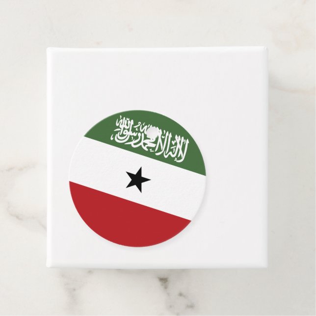 Somaliland flagga gåvor etiketter (På plats)
