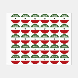 Somaliland flagga klistermärke