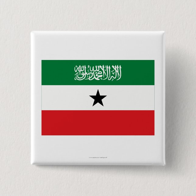 Somaliland flagga knapp (Framsida)