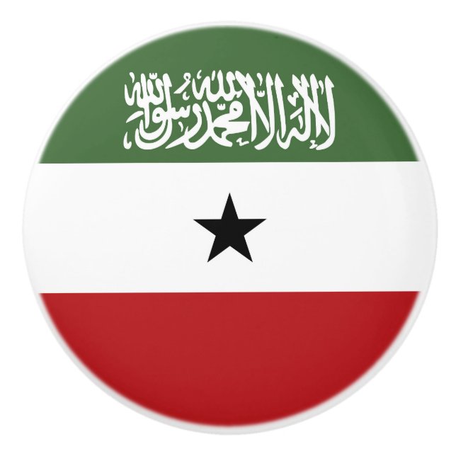 Somaliland flagga knopp (Framsidan)